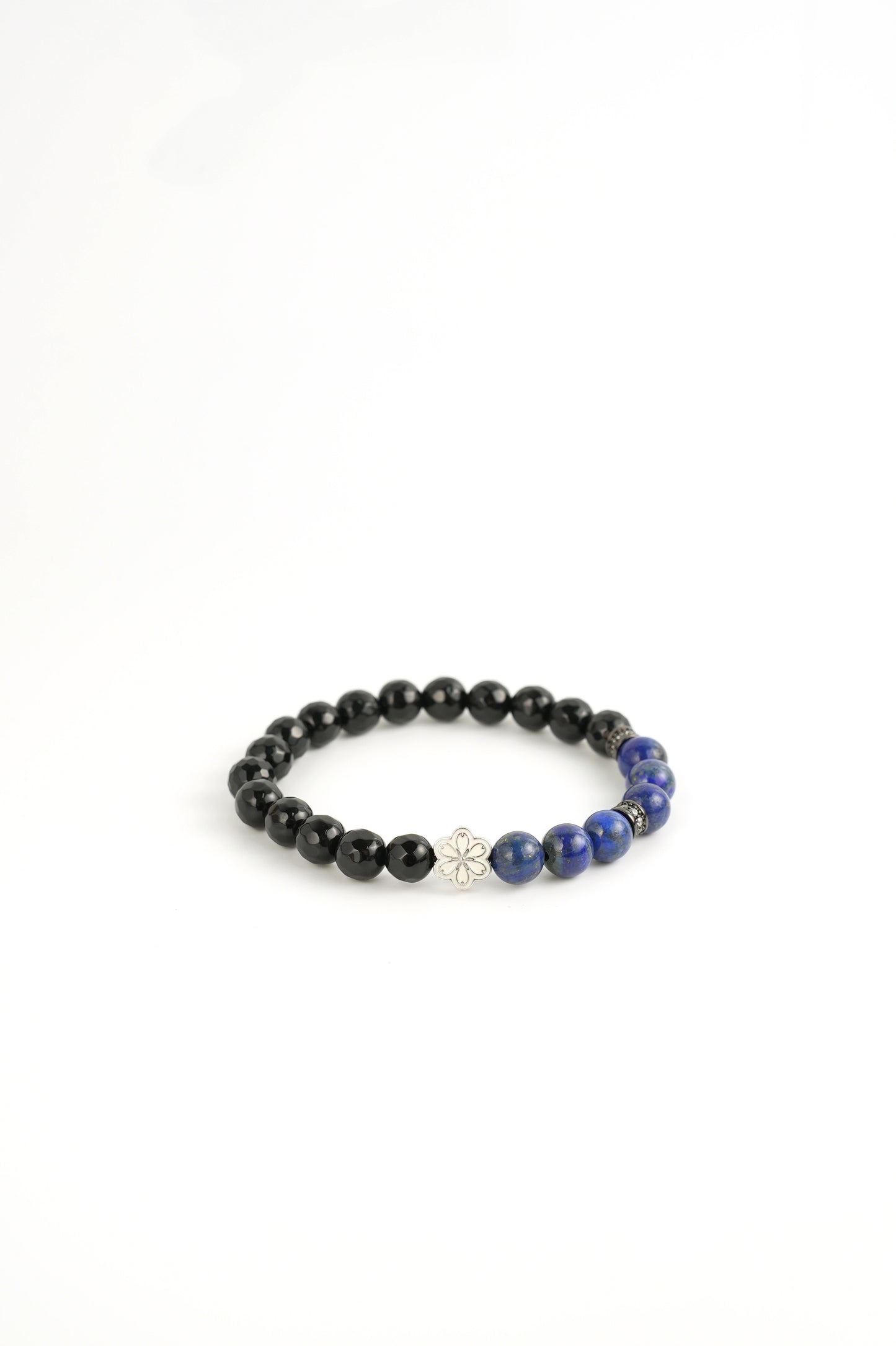 Birthstone Lazurite Bracelet - SEP - Quarter Eclipse - Mulstio -3
