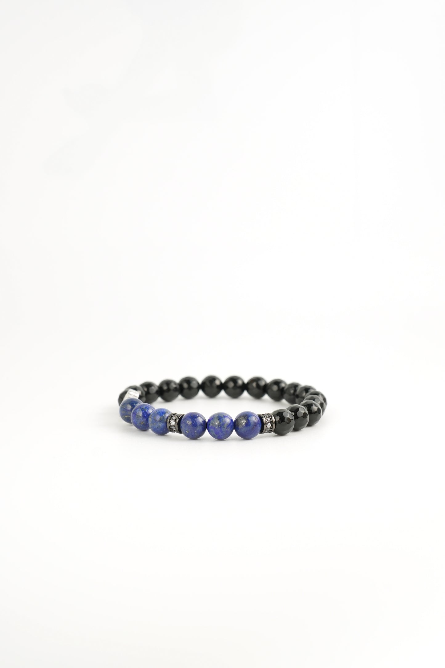 Birthstone Lazurite Bracelet - SEP - Quarter Eclipse - Mulstio -5