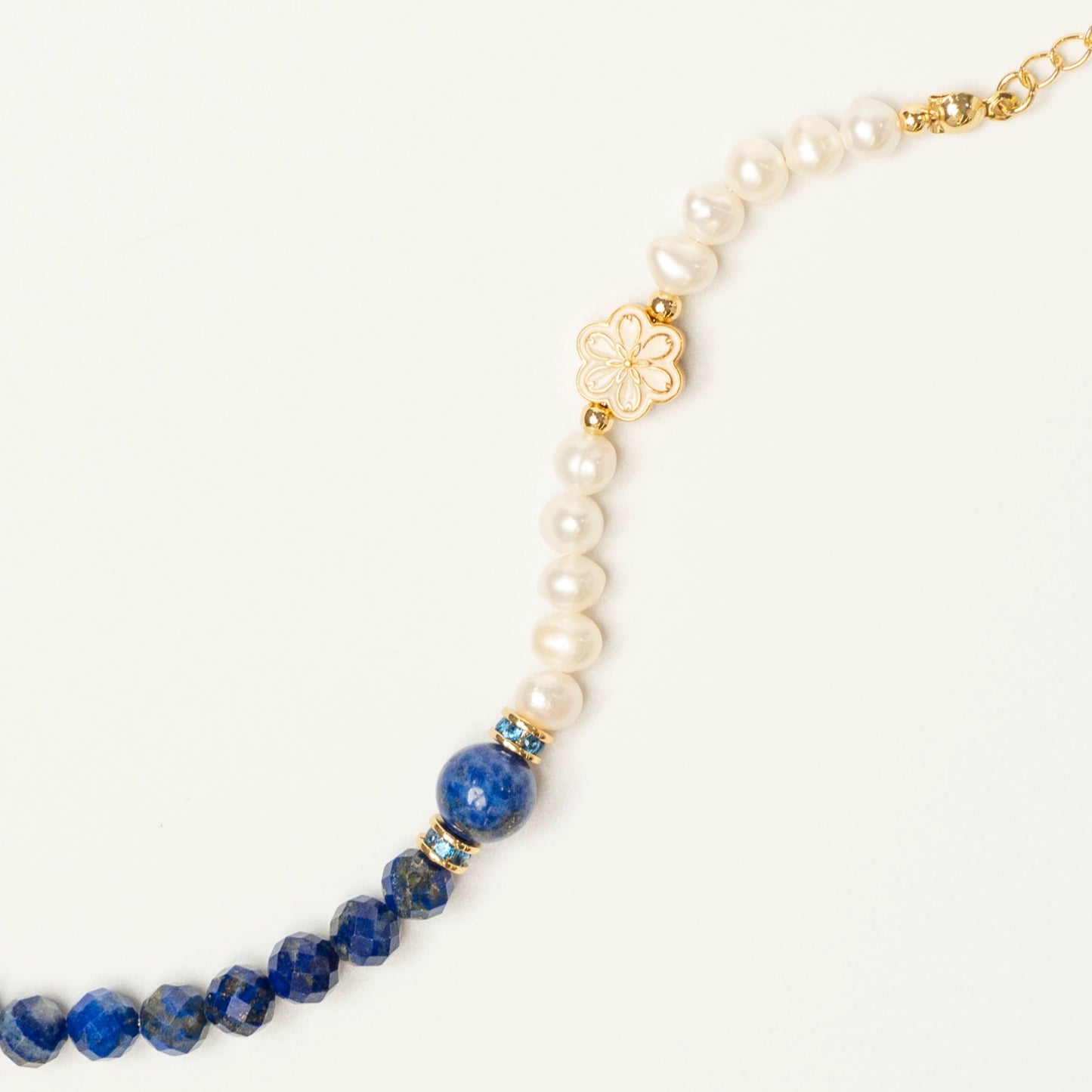 At the core of Mulstio is the pursuit of truth and beauty. This September bracelet channels the energy of Lapis Lazuli, a stone of kings and seers, to guide your journey.
