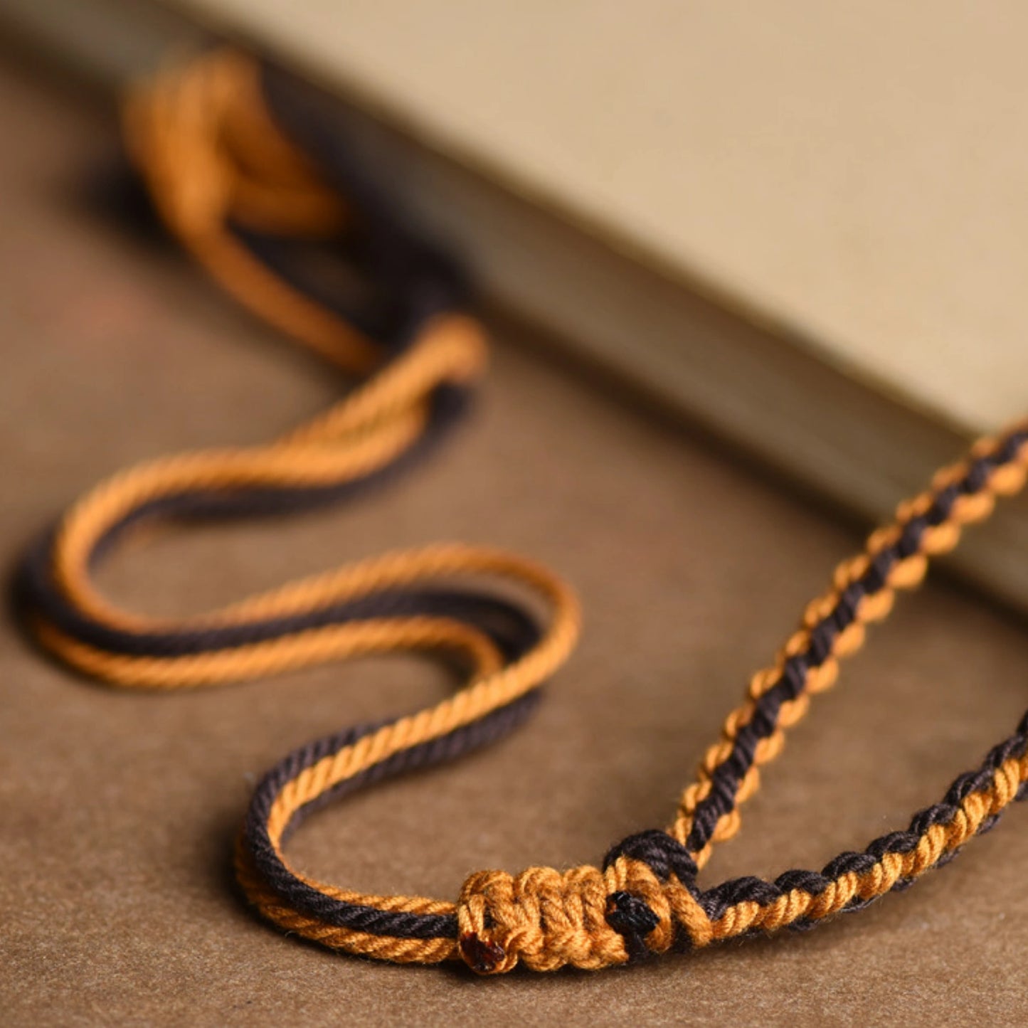 "Inner Radiance" Handwoven Carnelian Agate & Dzi Bead Empowerment Necklace
