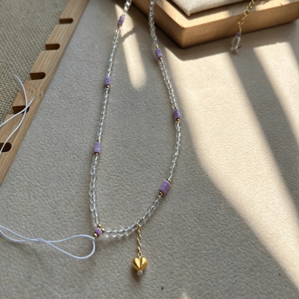 Mulstio Aura Cleansing Pendant Necklace White Spinel Crystal Mental Clarity Empowerment Gift