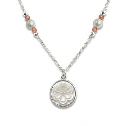 925 Silver NFC Smart Necklace: Tap to reveal your custom video, photo, or text memories with 12 birthstones.