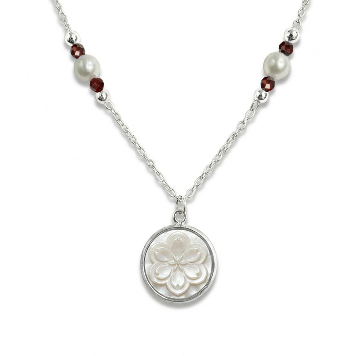 925 Silver NFC Smart Necklace: Tap to reveal your custom video, photo, or text memories with 12 birthstones.
