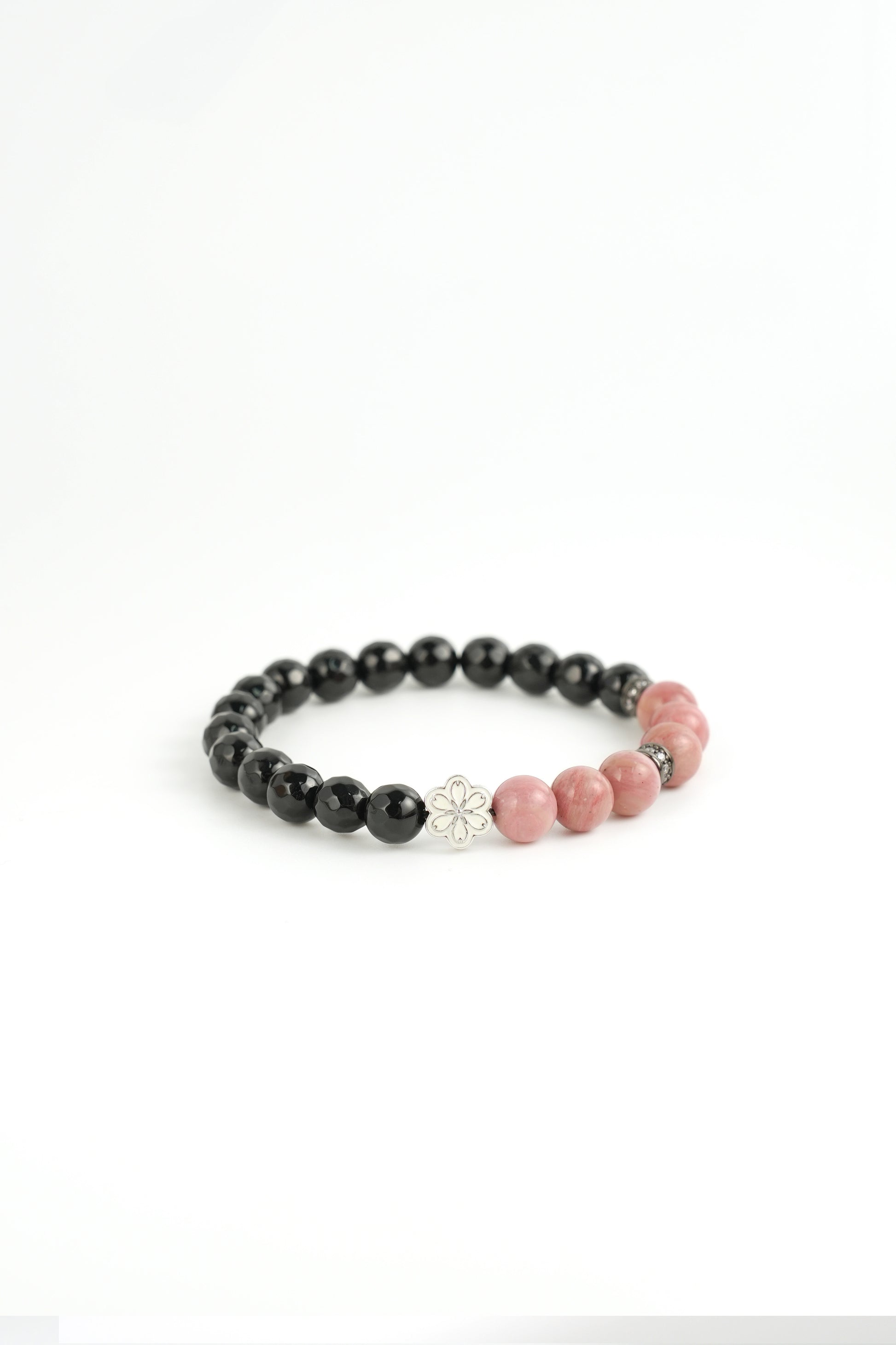 Birthstone Lnca Rose Bracelet - JUL - Quarter Eclipse - Mulstio -3
