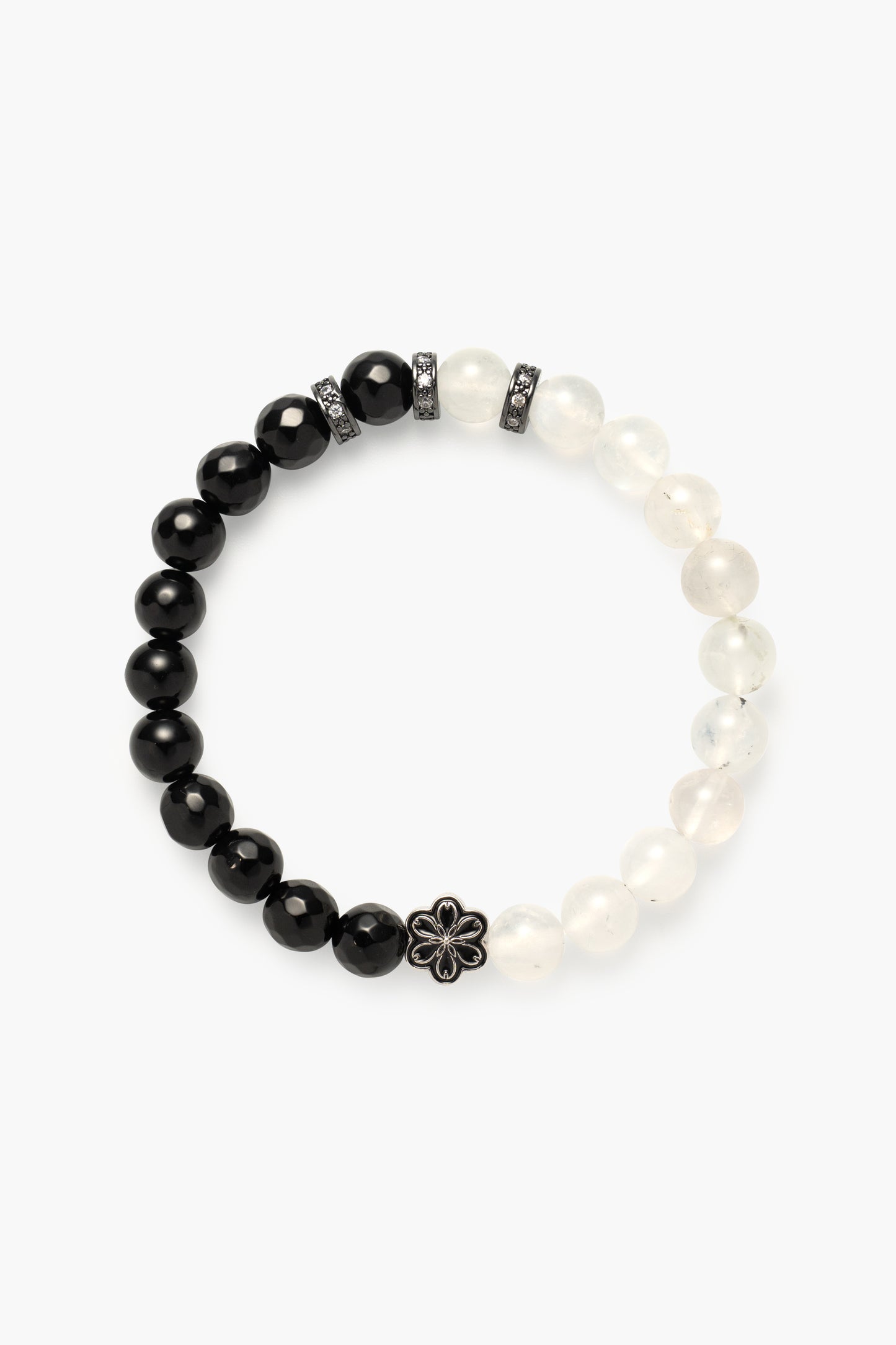 Birthstone Moonstone Bracelet - JUN - Half Ecilpse Mulstio - 1