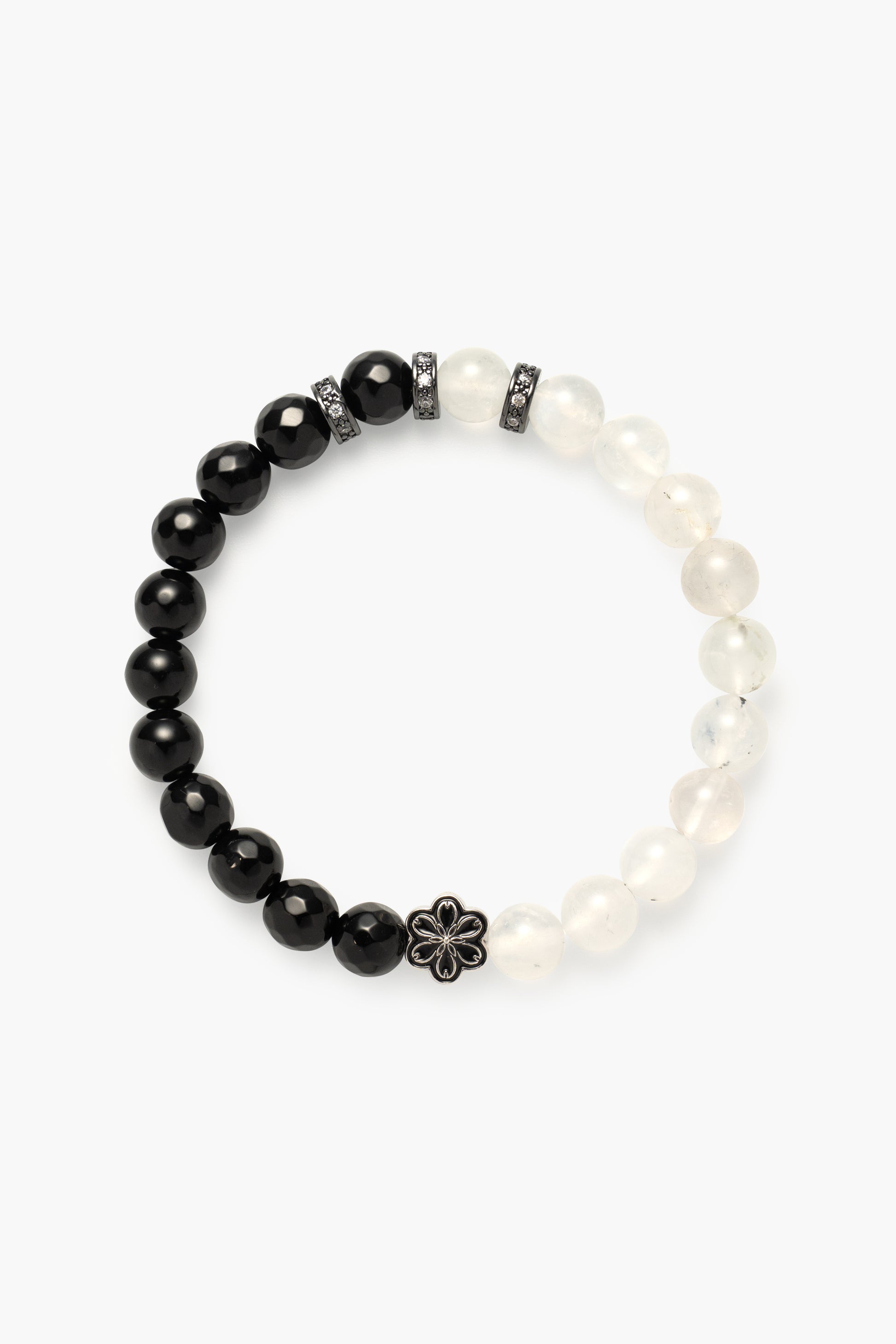 Birthstone Moonstone Bracelet - JUN - Half Ecilpse Mulstio - 1