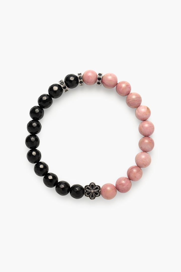 Birthstone Lnca Rose Bracelet - JUL - Half Eclipse - Mulsito -1