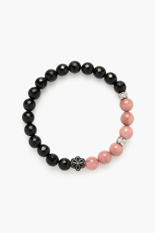 Birthstone Lnca Rose Bracelet - JUL - Quarter Eclipse - Mulstio - 1