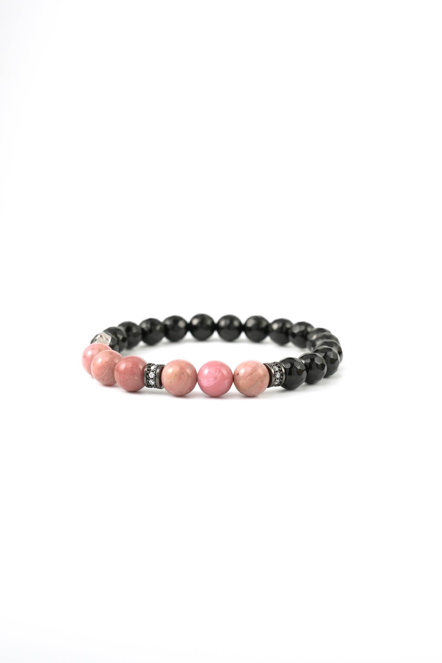Birthstone Lnca Rose Bracelet - JUL - Quarter Eclipse - Mulstio -4