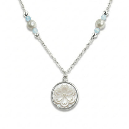 925 Silver NFC Smart Necklace: Tap to reveal your custom video, photo, or text memories with 12 birthstones.