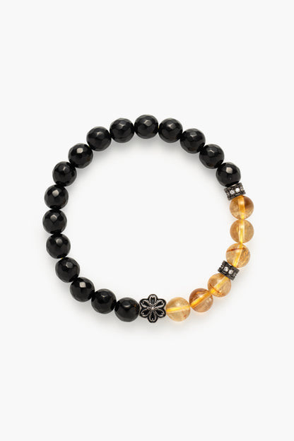 Birthstone Citrine Bracelet - NOV - Quarter Eclipse - Mulsito - 1