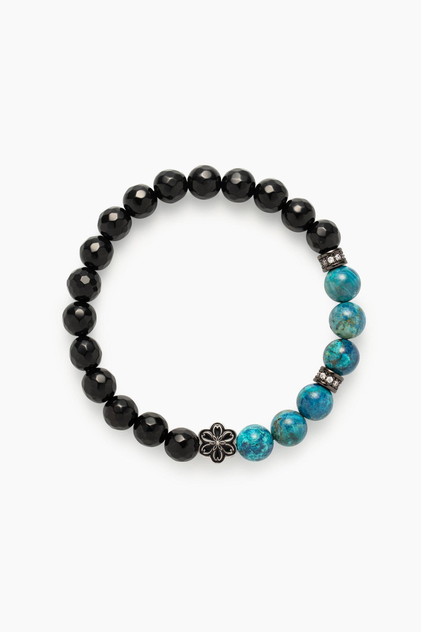 Birthstone Turquoise Bracelet - DEC - Quarter Eclipse - Mulstio -1