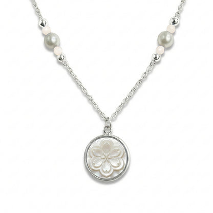 925 Silver NFC Smart Necklace: Tap to reveal your custom video, photo, or text memories with 12 birthstones.