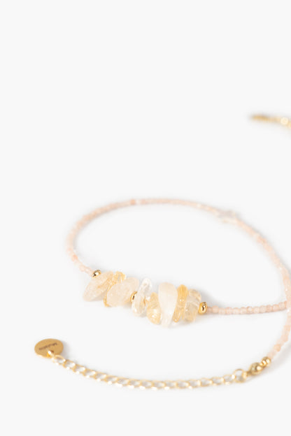 Irregular Natural Gemstone Beaded Choker