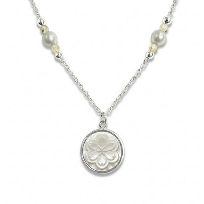 925 Silver NFC Smart Necklace: Tap to reveal your custom video, photo, or text memories with 12 birthstones.