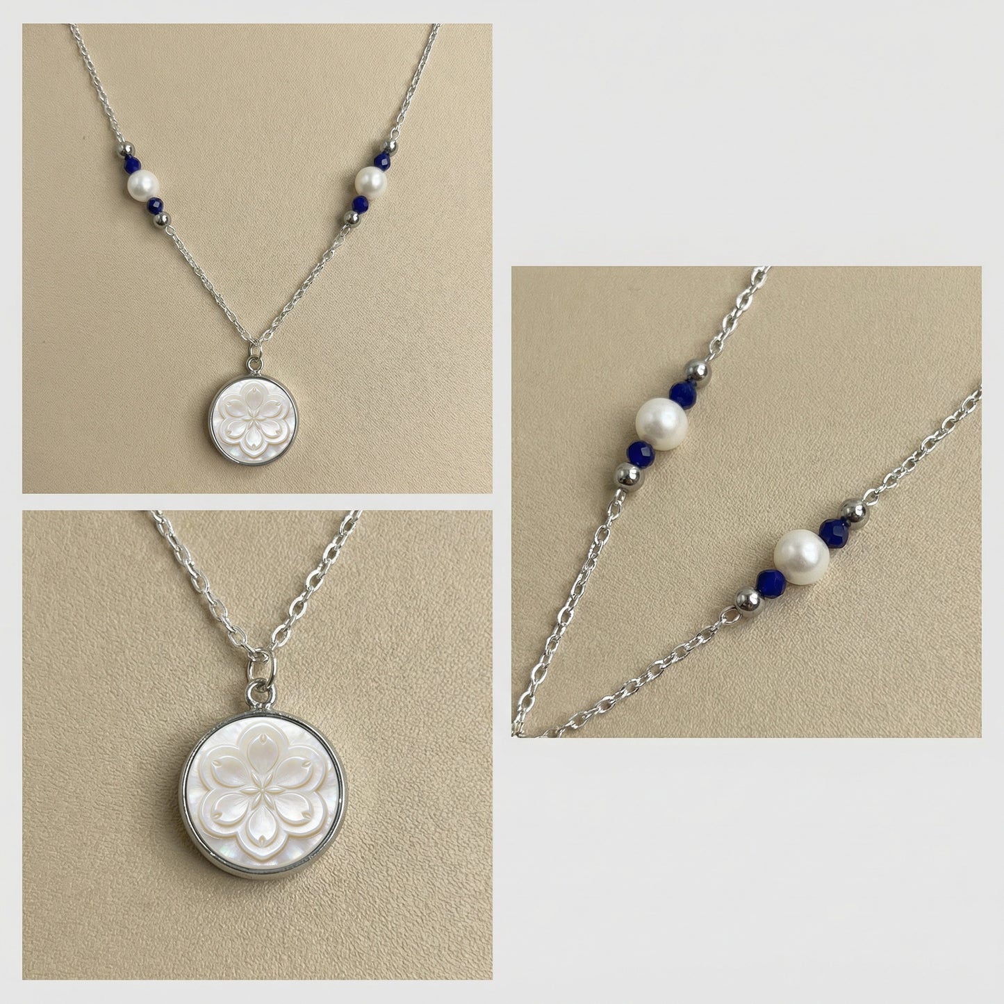 925 Silver NFC Smart Necklace: Tap to reveal your custom video, photo, or text memories with 12 birthstones.