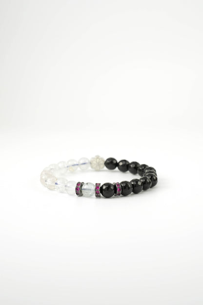 Birthstone Topaz Bracelet - APR - Half Eclipse - Mulsito -5