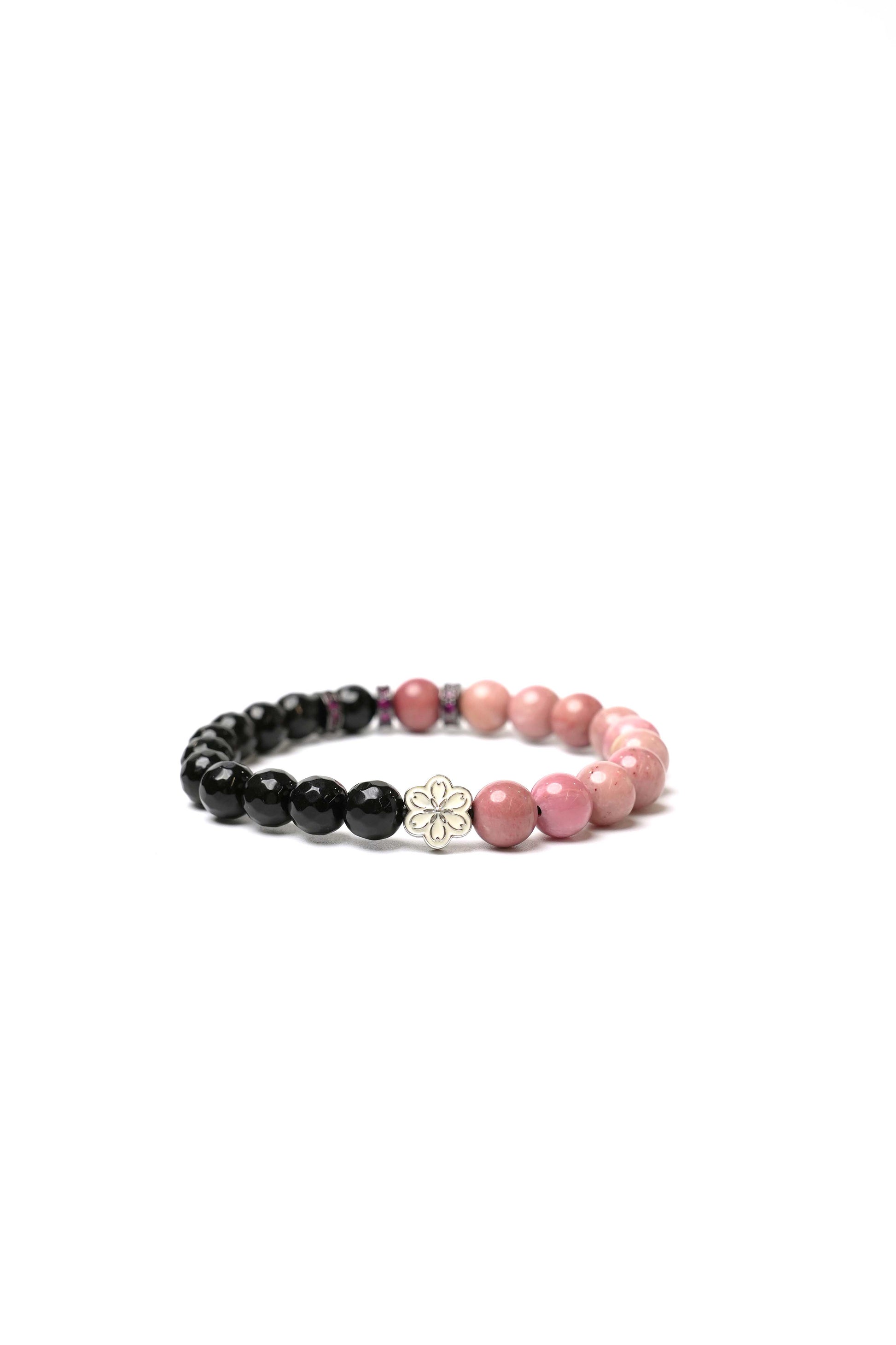 Birthstone Lnca Rose Bracelet - JUL - Half Eclipse - Mulsito - 3