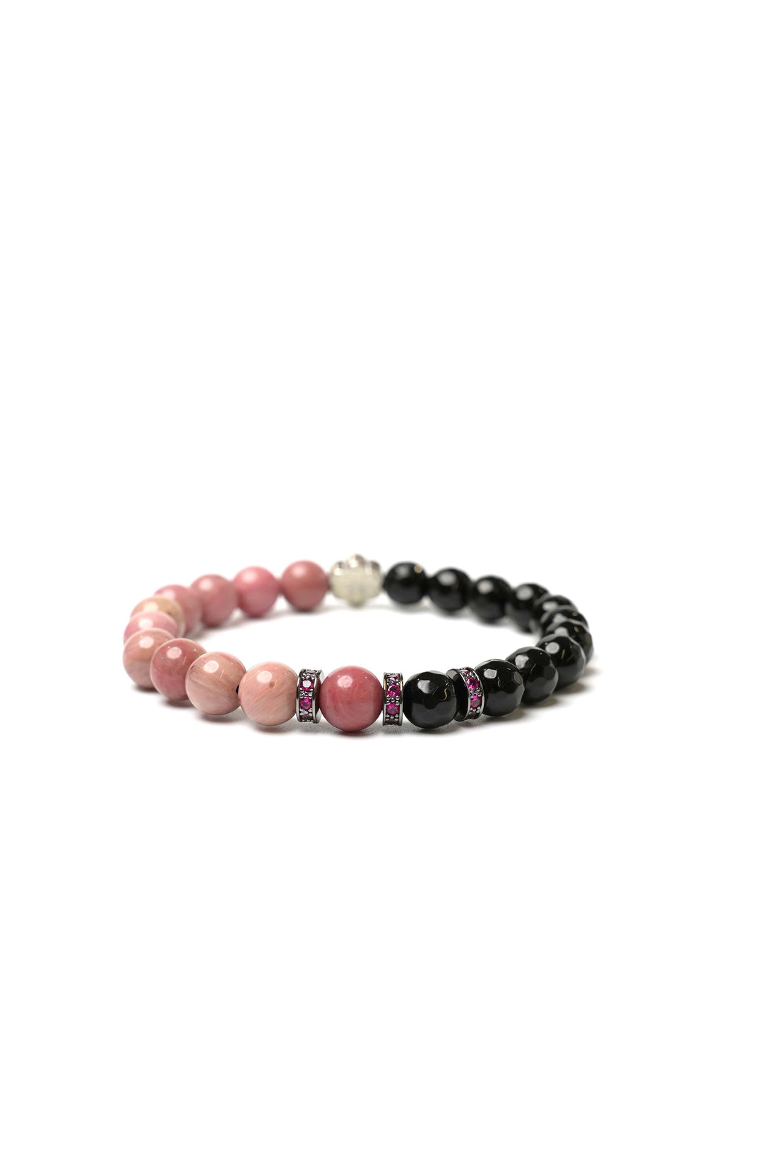 Birthstone Lnca Rose Bracelet - JUL - Half Eclipse - Mulsito - 5