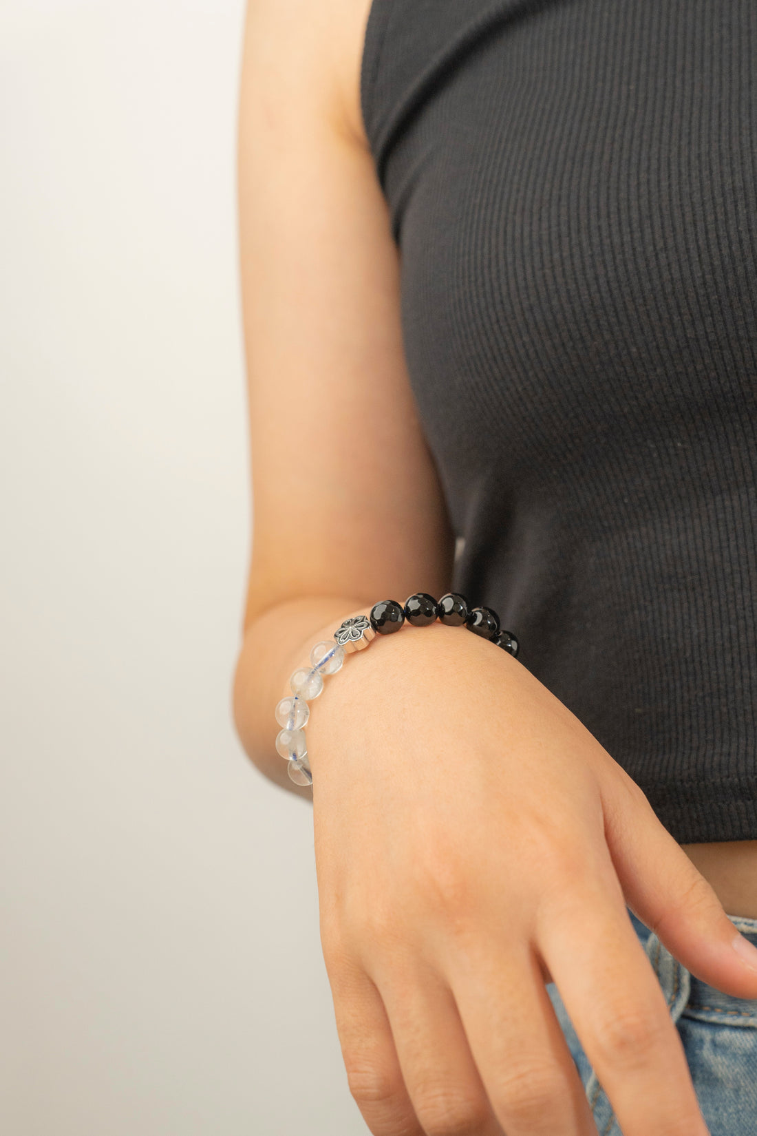 Birthstone Topaz Bracelet - APR - Half Eclipse - Mulsito -6