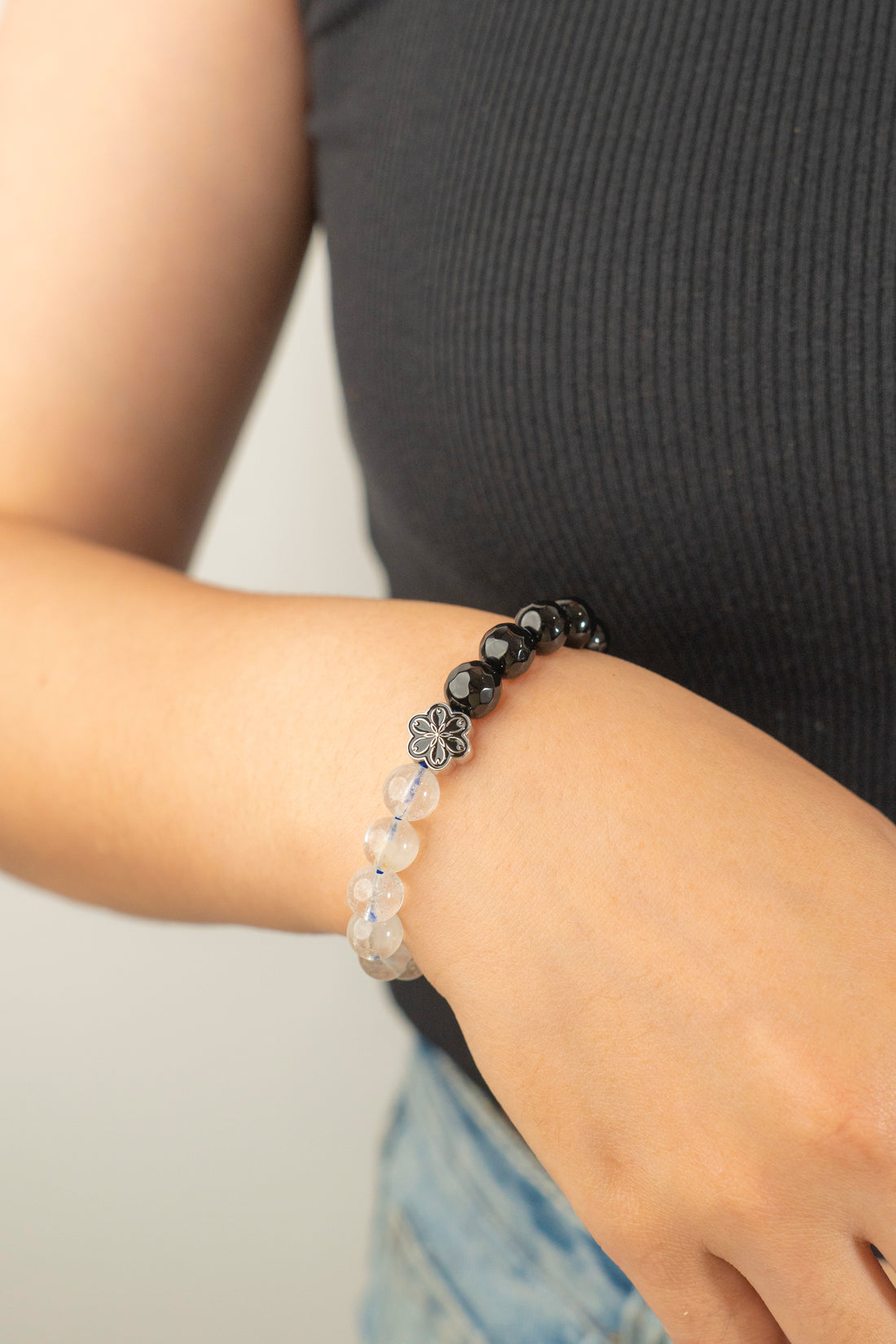 Birthstone Topaz Bracelet - APR - Half Eclipse - Mulsito -8