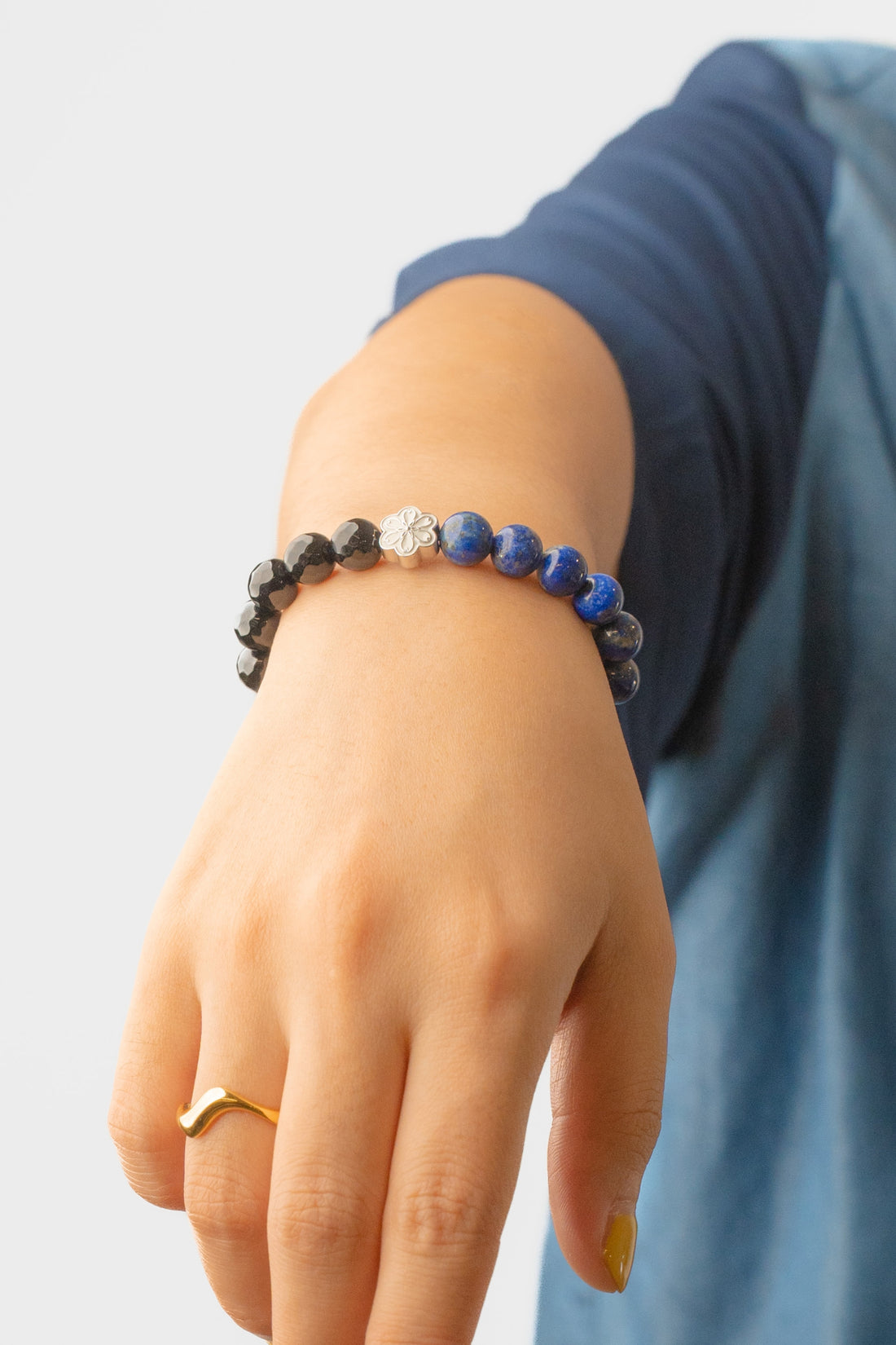 Birthstone Lazurite Bracelet - SEP - Half Eclipse Mulstio - 4