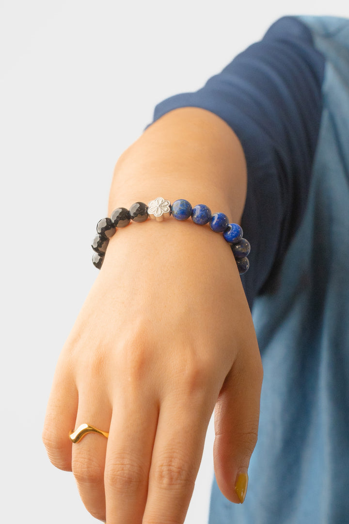 Birthstone Lazurite Bracelet - SEP - Half Eclipse Mulstio - 4