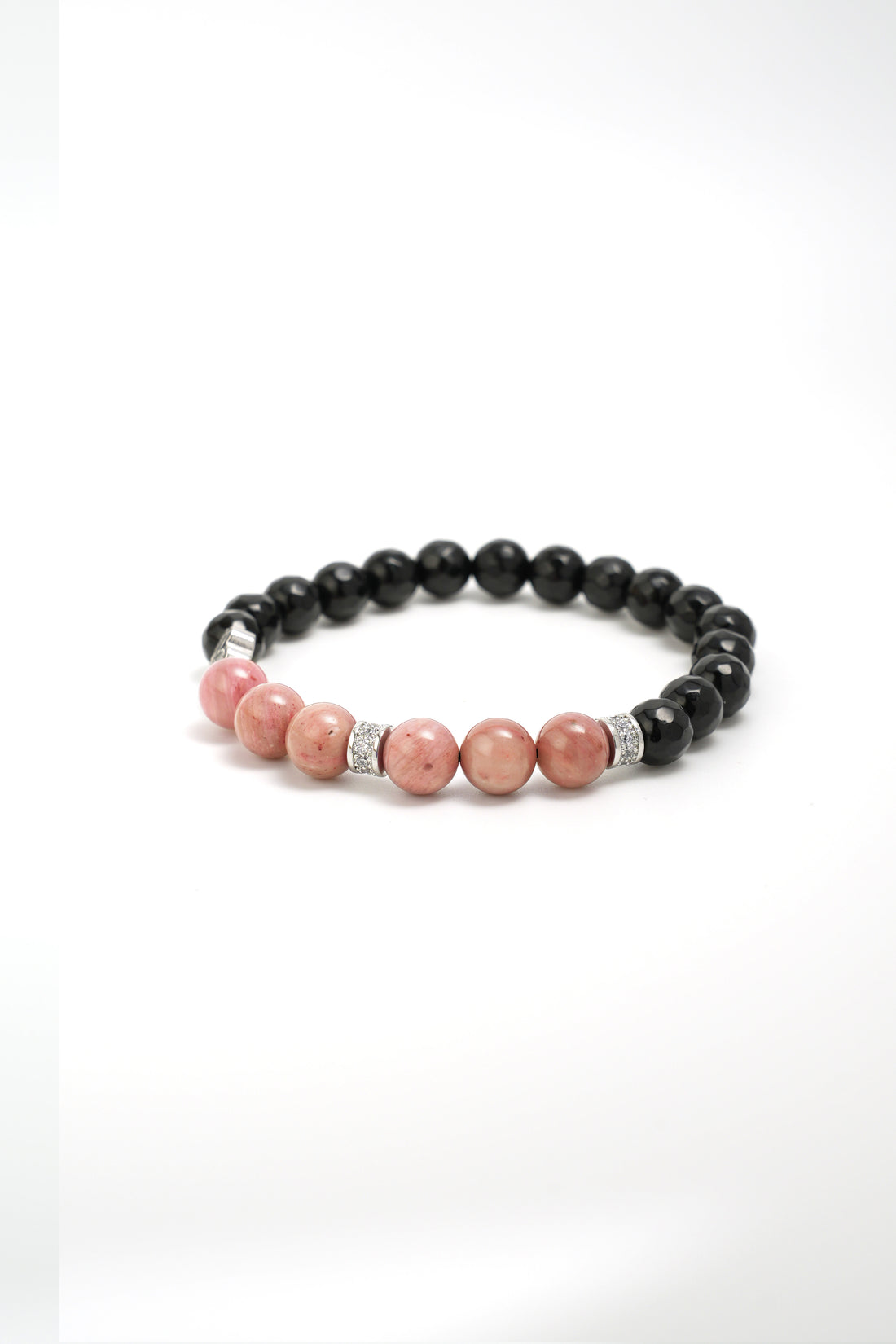 Birthstone Lnca Rose Bracelet - JUL - Quarter Eclipse - Mulstio - 5