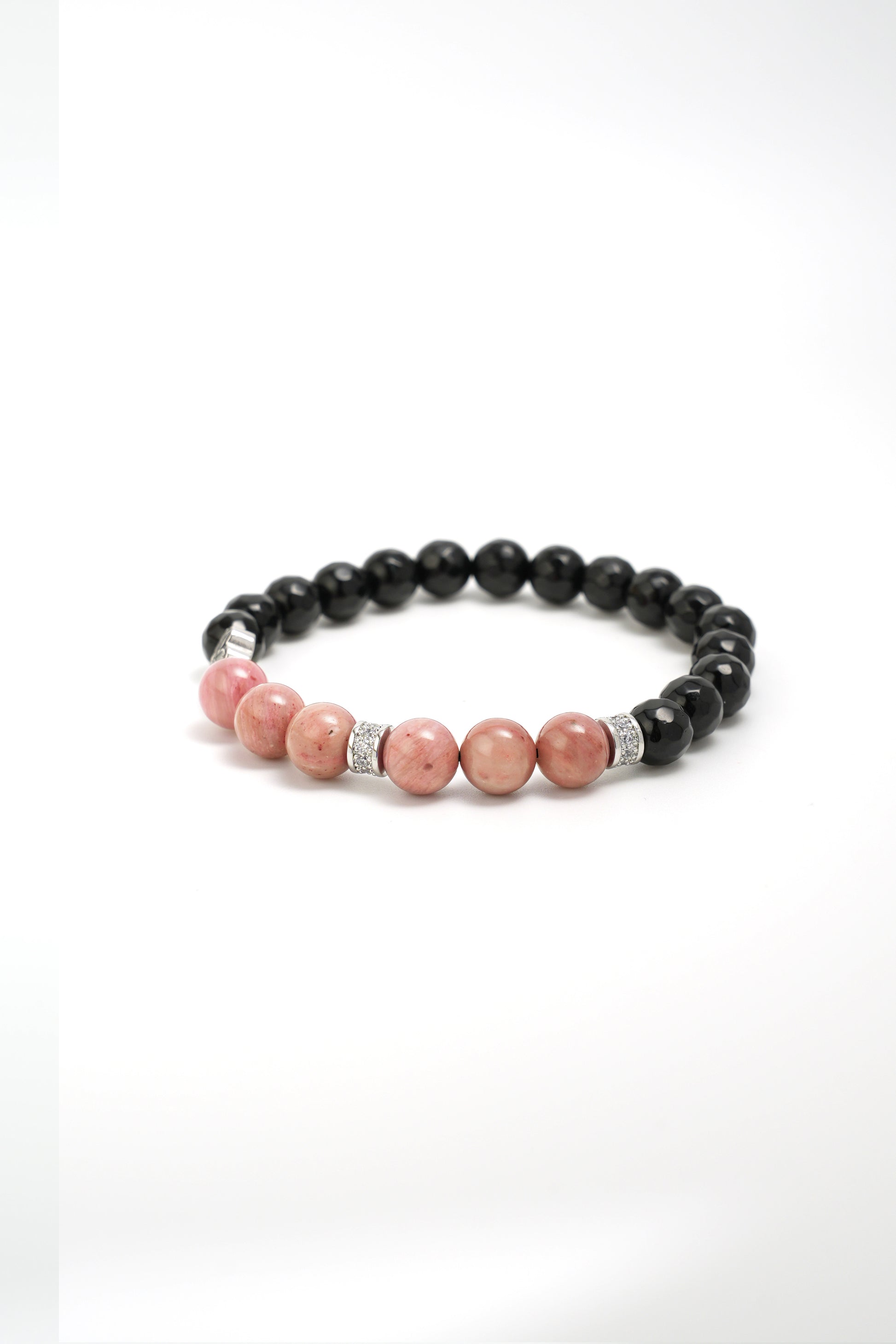 Birthstone Lnca Rose Bracelet - JUL - Quarter Eclipse - Mulstio - 5