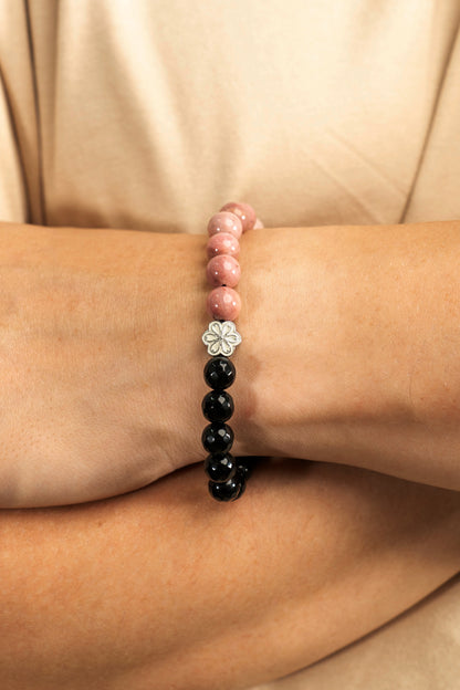 Birthstone Lnca Rose Bracelet - JUL - Half Eclipse - Mulsito -6