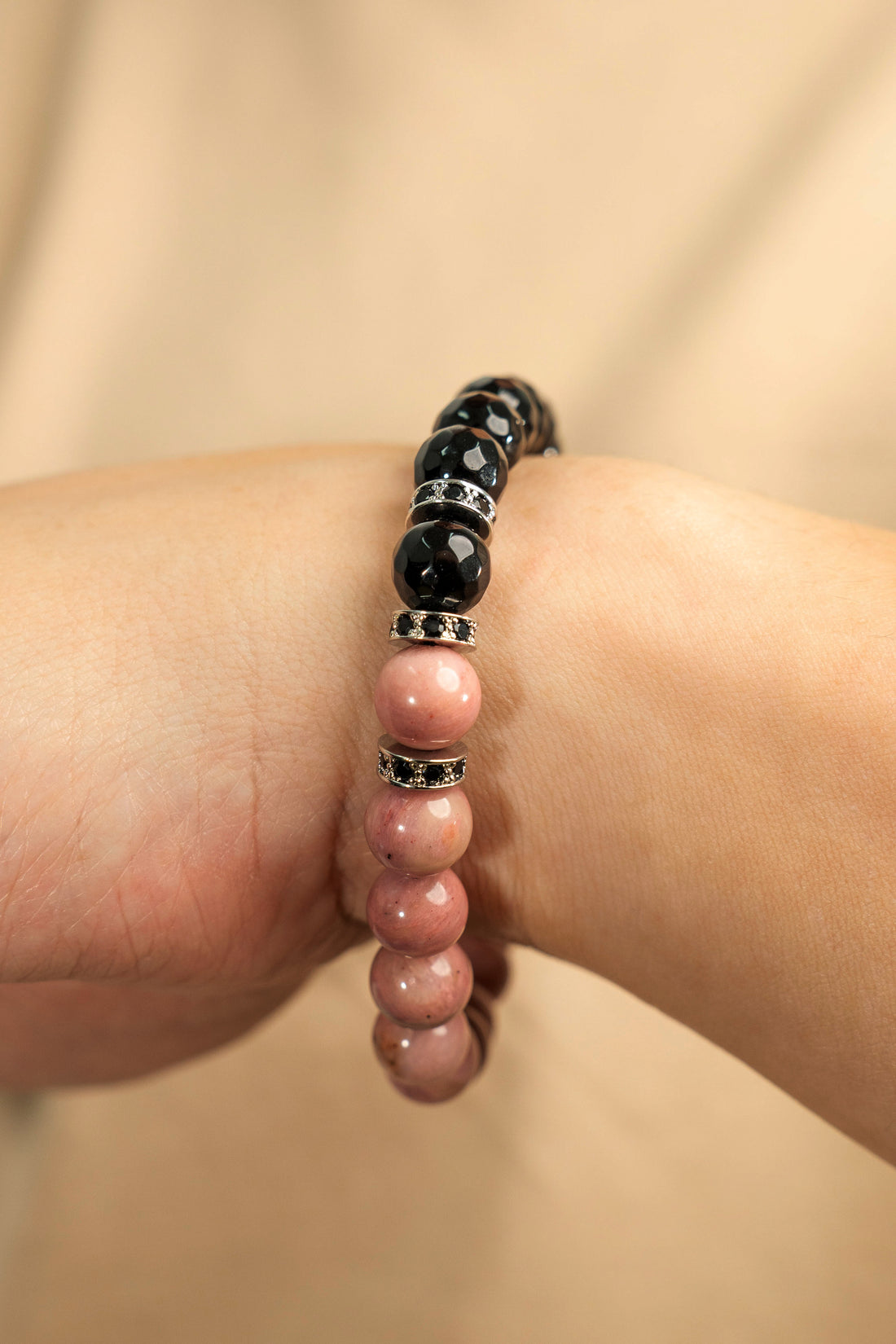 Birthstone Lnca Rose Bracelet - JUL - Half Eclipse - Mulsito -8