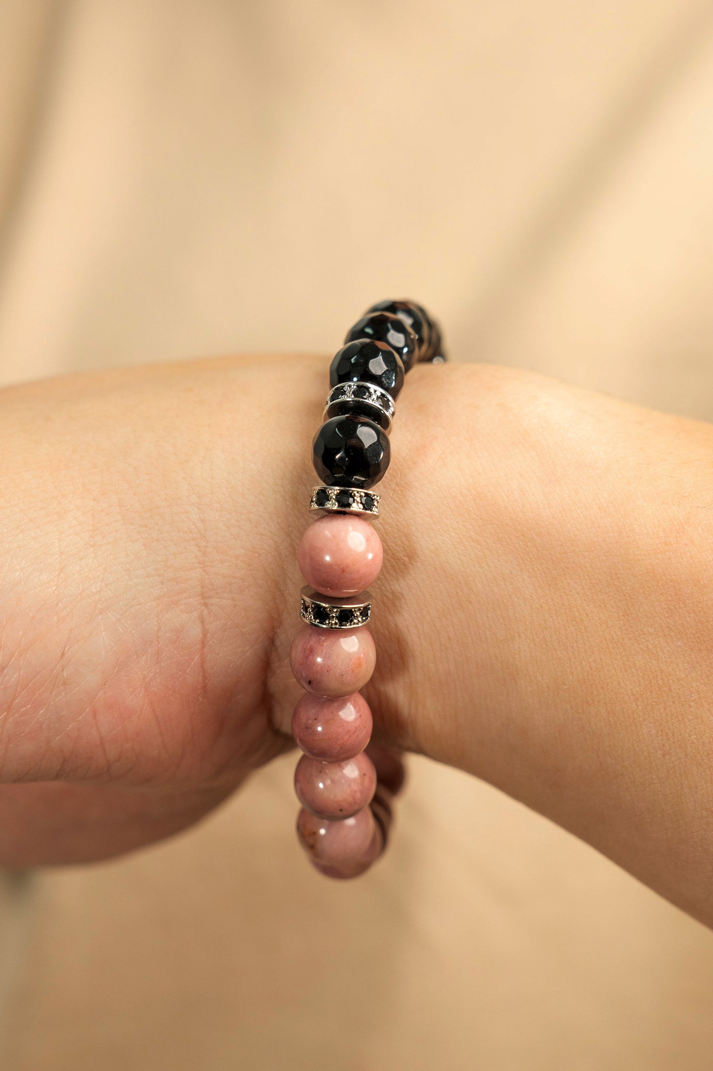 Birthstone Lnca Rose Bracelet - JUL - Half Eclipse - Mulsito -8