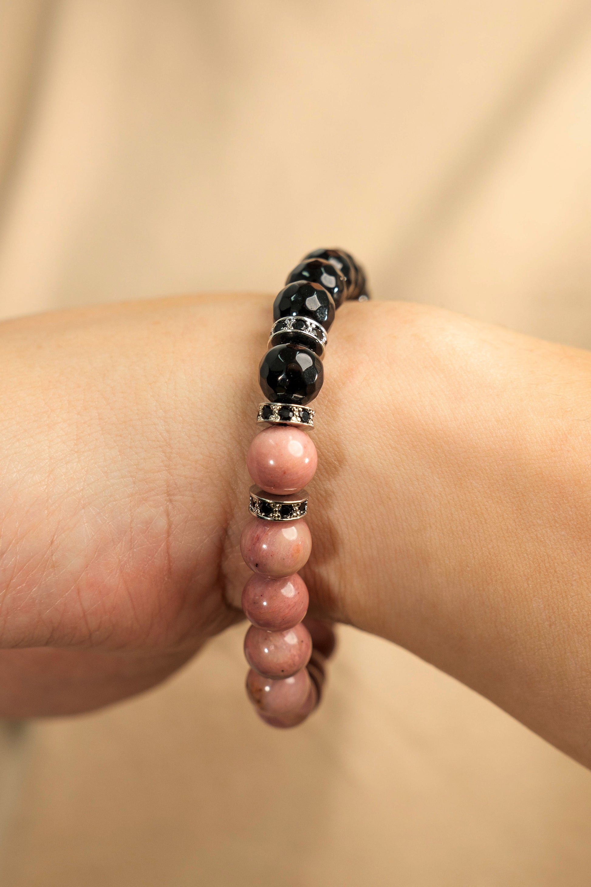 Birthstone Lnca Rose Bracelet - JUL - Half Eclipse - Mulsito -8