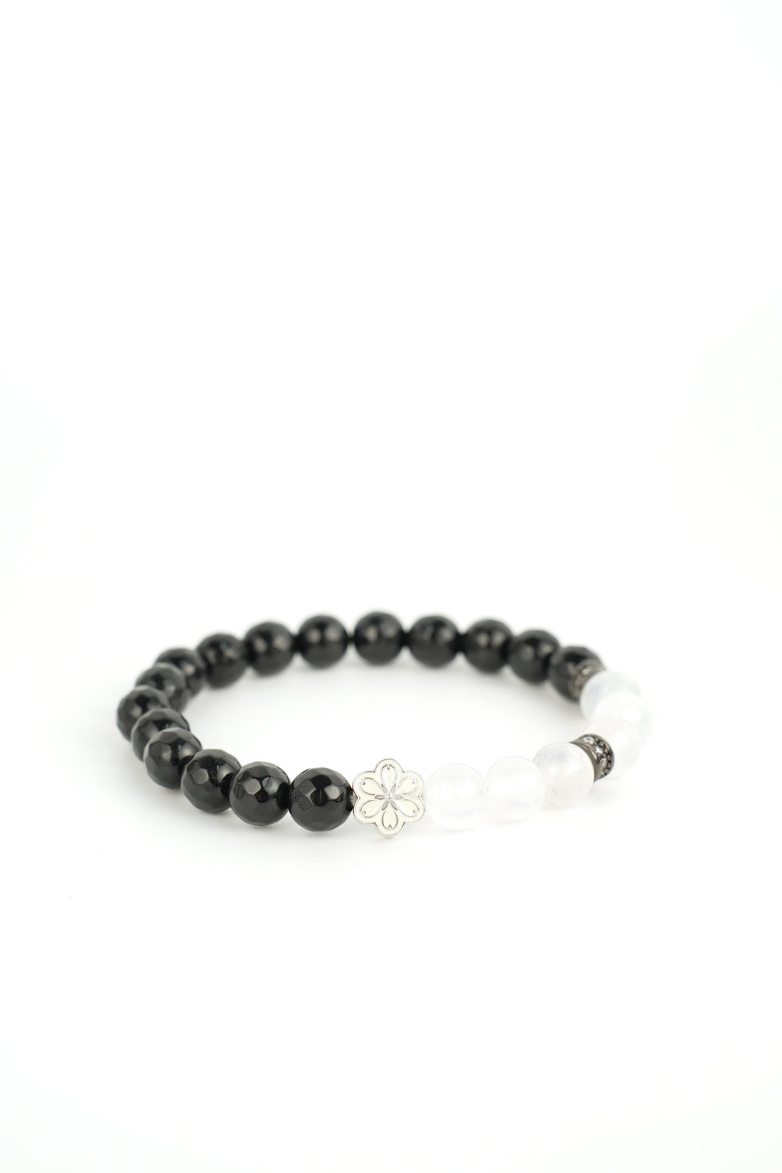 Birthstone Moonstone Bracelet - JUN - Quarter Ecilpse - Mulstio - 3