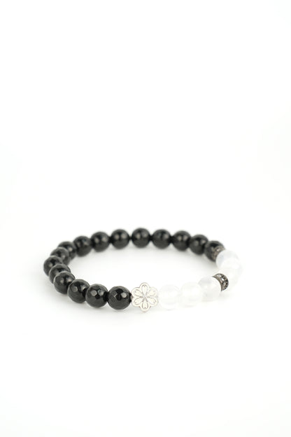 Birthstone Moonstone Bracelet - JUN - Quarter Ecilpse - Mulstio - 3