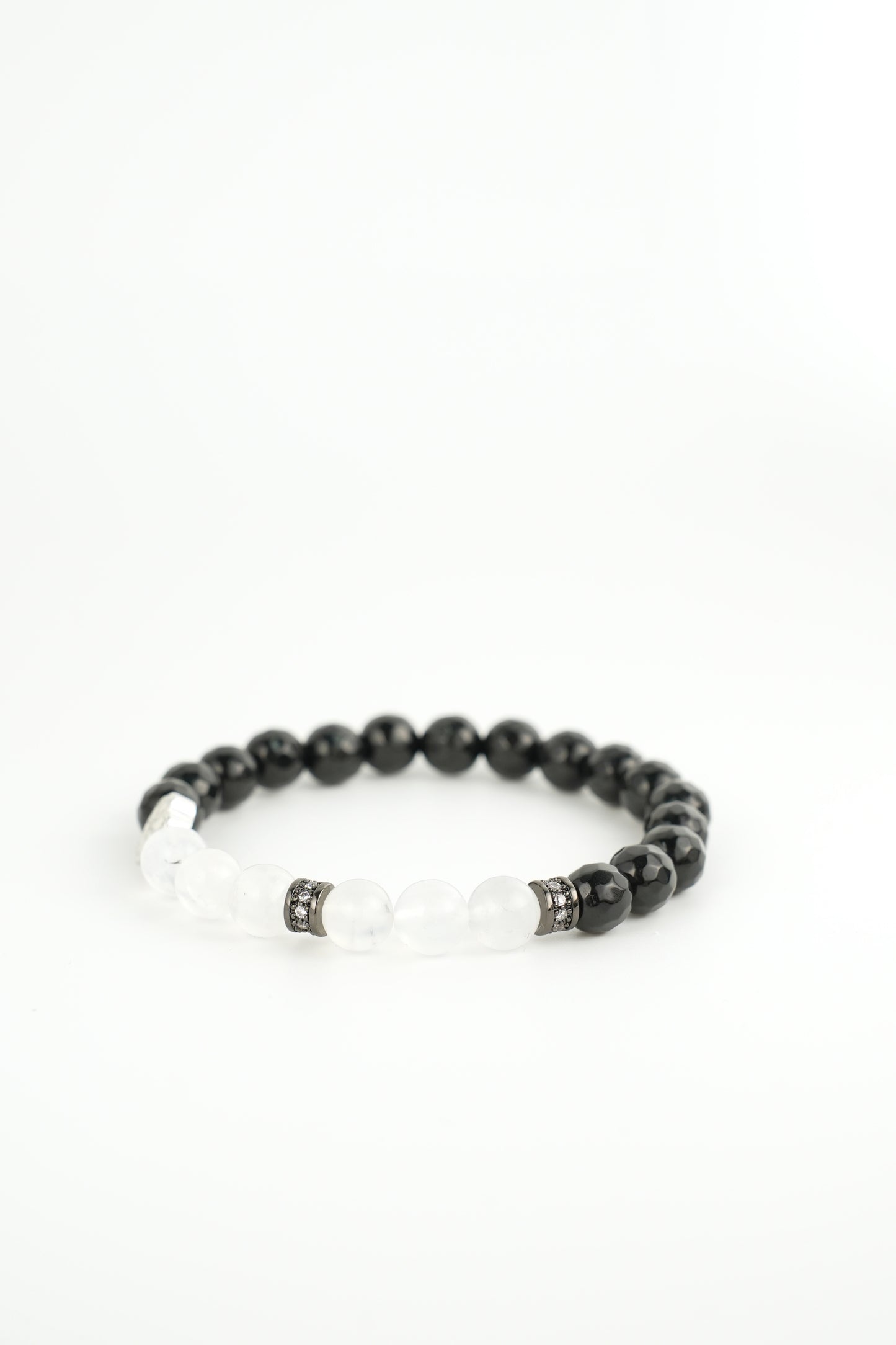 Birthstone Moonstone Bracelet - JUN - Quarter Ecilpse - Mulstio - 5