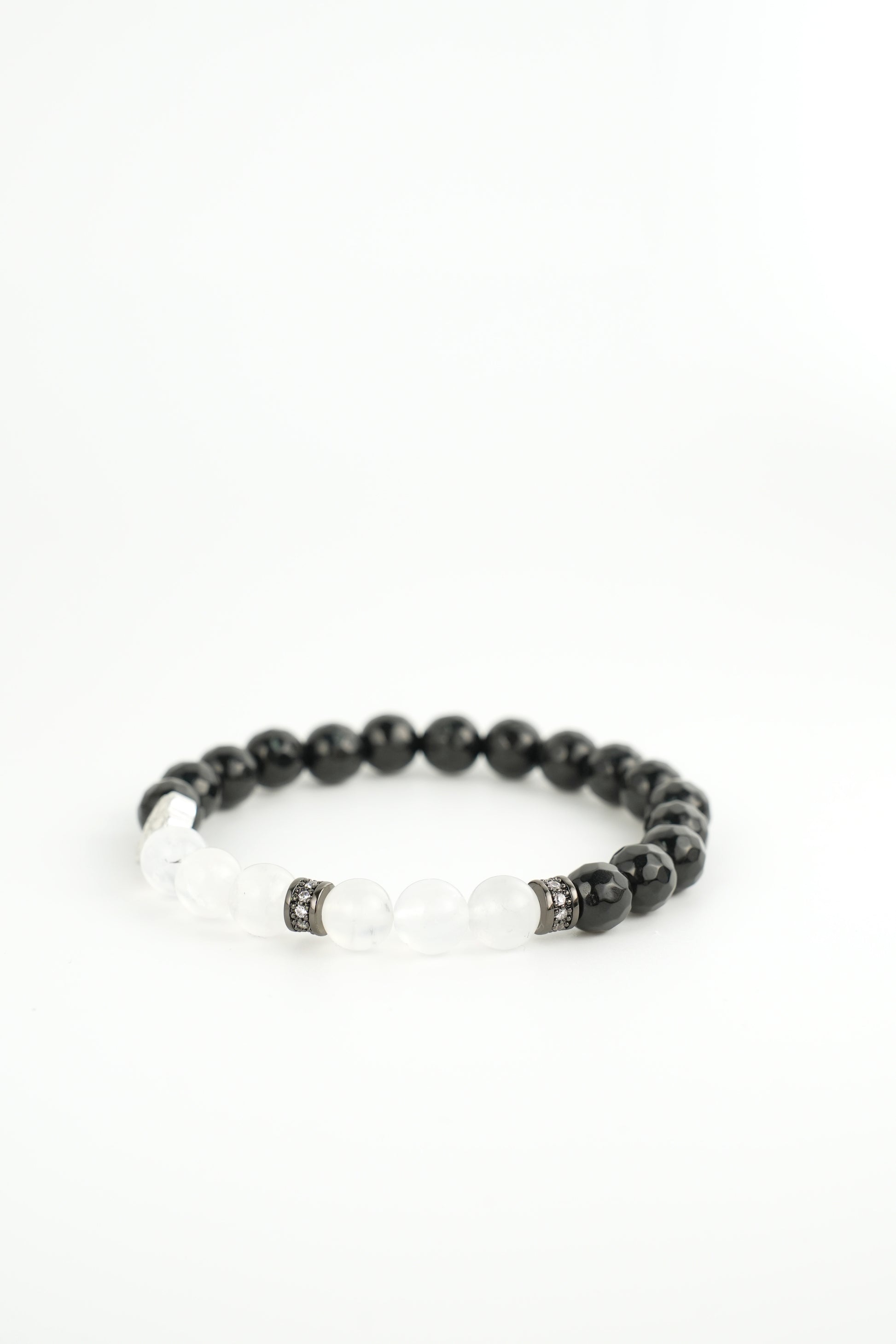 Birthstone Moonstone Bracelet - JUN - Quarter Ecilpse - Mulstio - 5