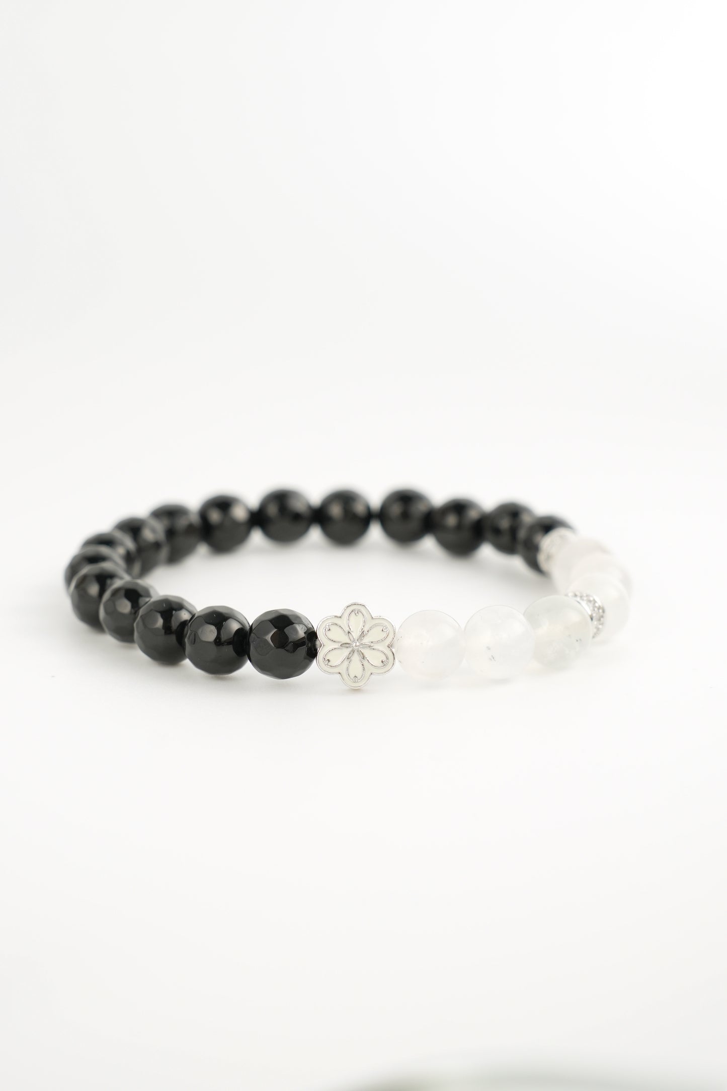 Birthstone Moonstone Bracelet - JUN - Quarter Ecilpse - Mulstio - 3