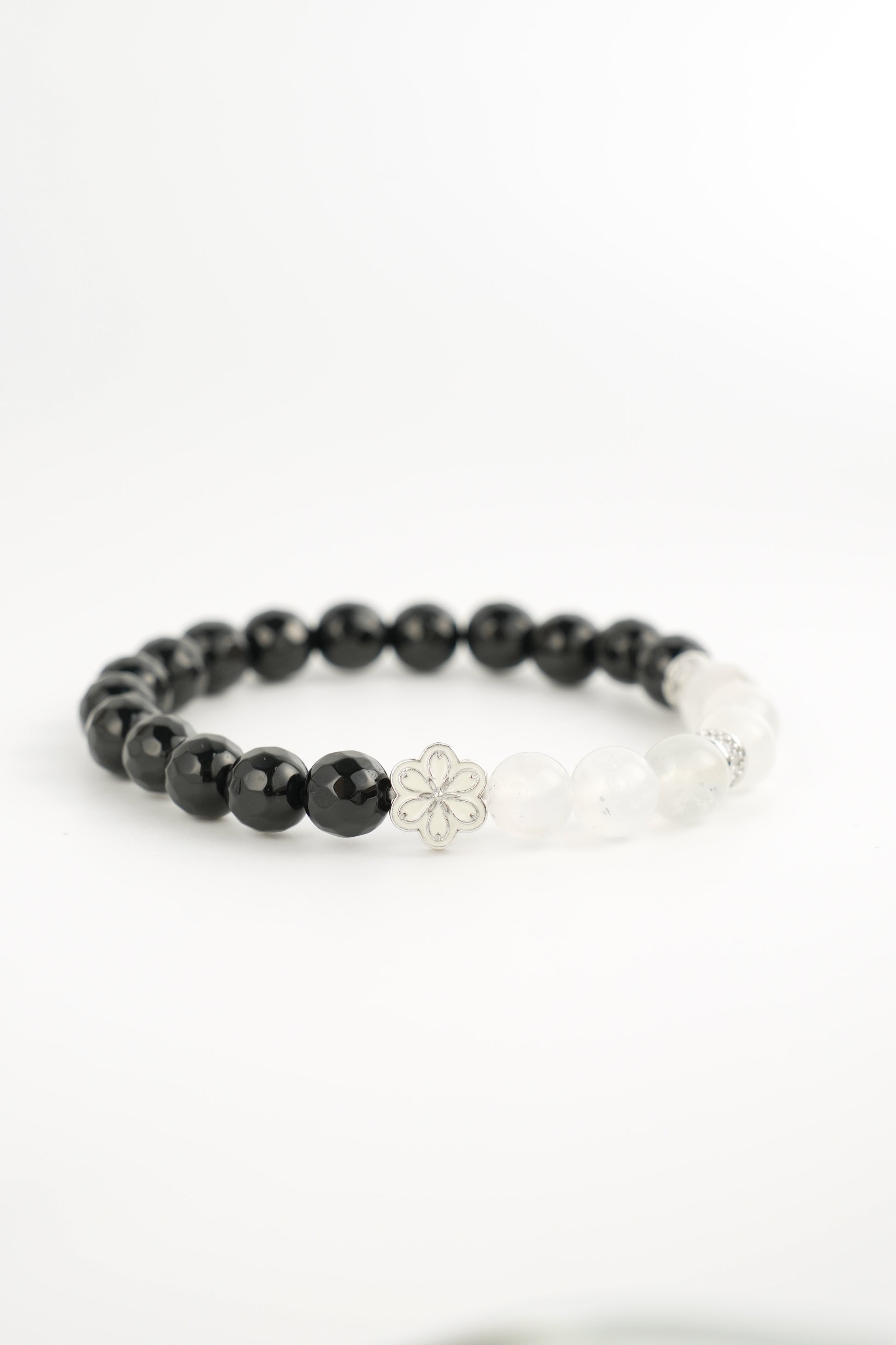 Birthstone Moonstone Bracelet - JUN - Quarter Ecilpse - Mulstio - 3