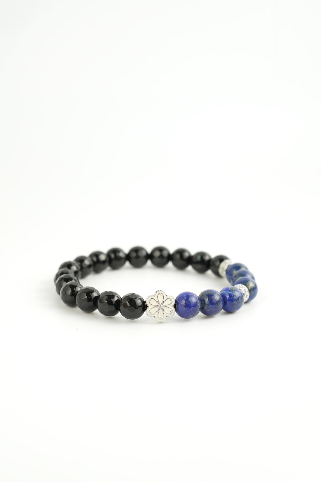 Birthstone Lazurite Bracelet - SEP - Quarter Eclipse - Mulstio - 5