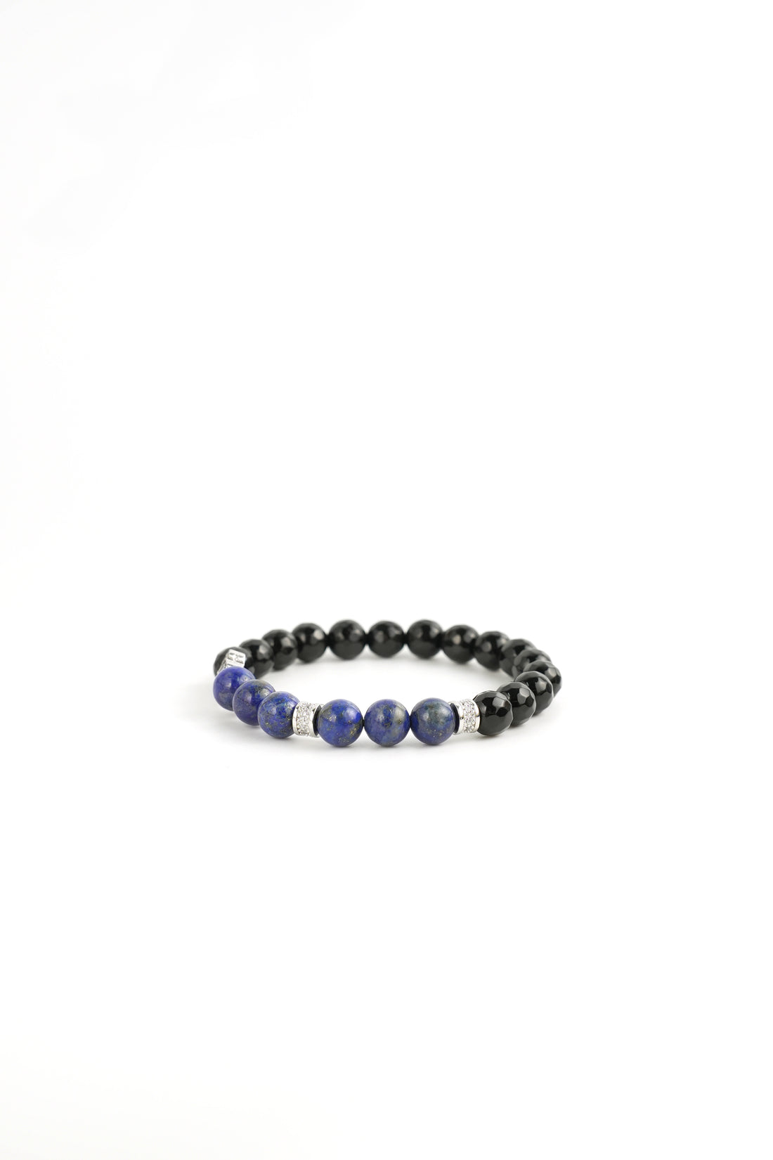 Birthstone Lazurite Bracelet - SEP - Quarter Eclipse - Mulstio - 3