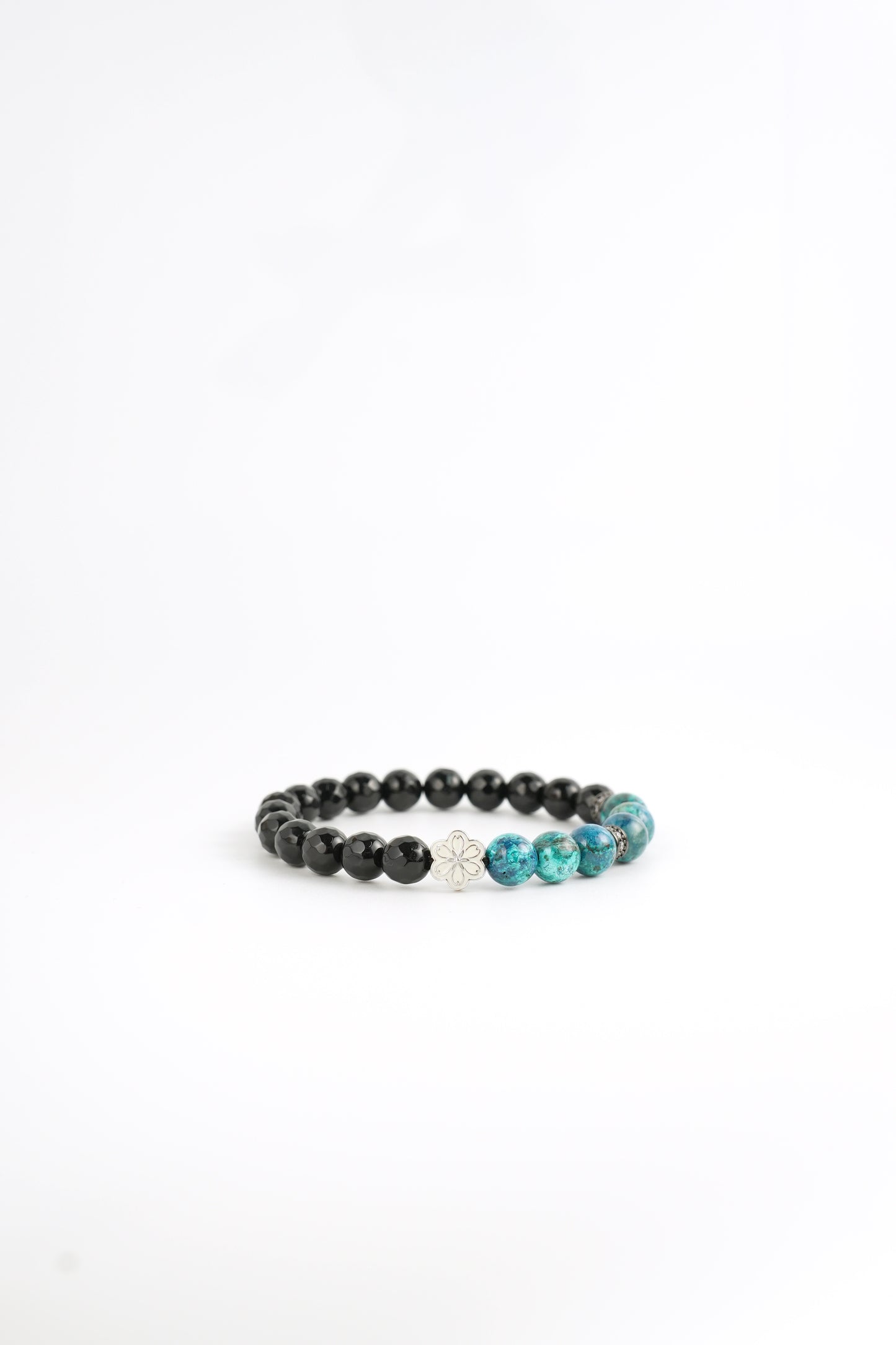 Birthstone Turquoise Bracelet - DEC - Quarter Eclipse - Mulstio -3
