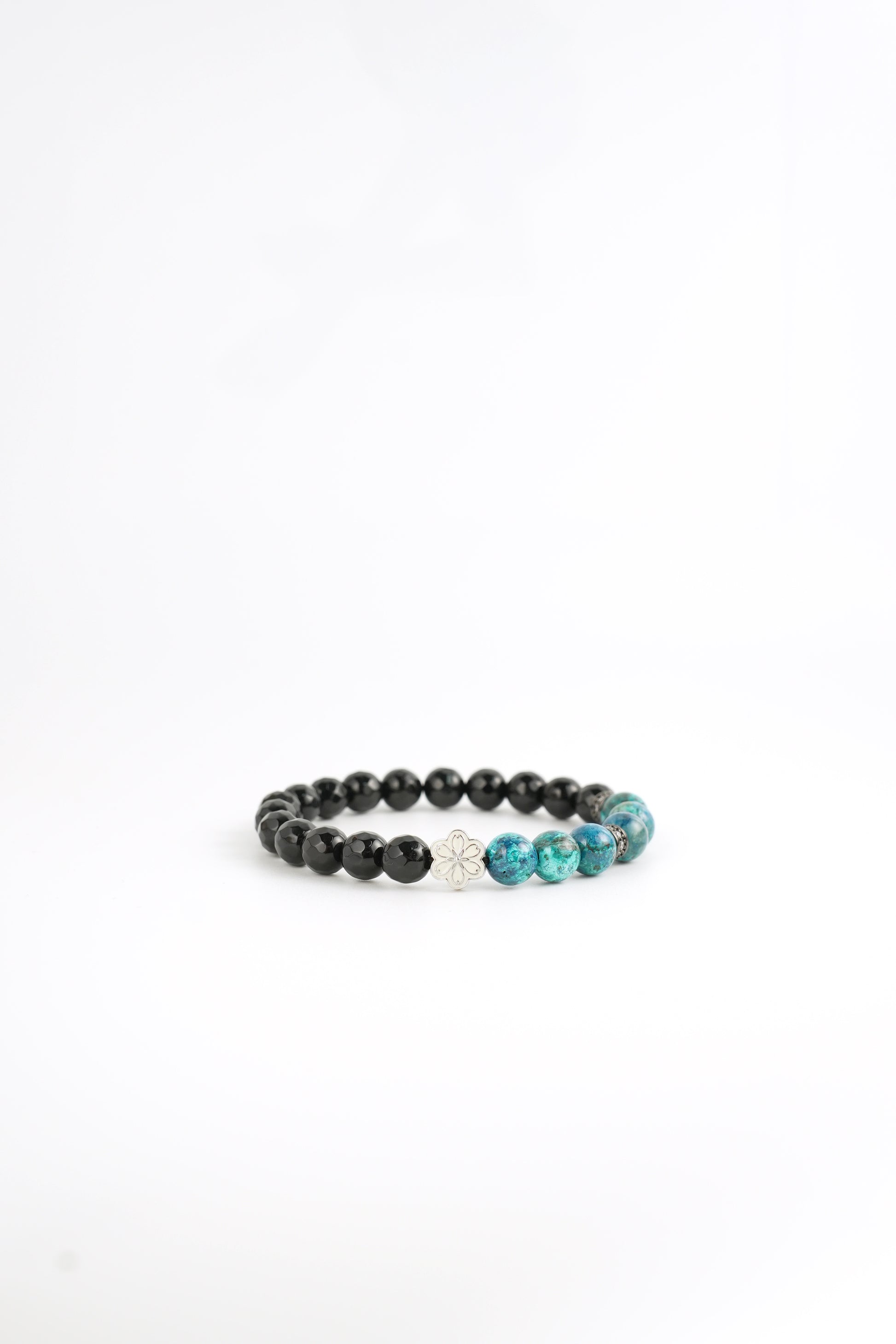 Birthstone Turquoise Bracelet - DEC - Quarter Eclipse - Mulstio -3
