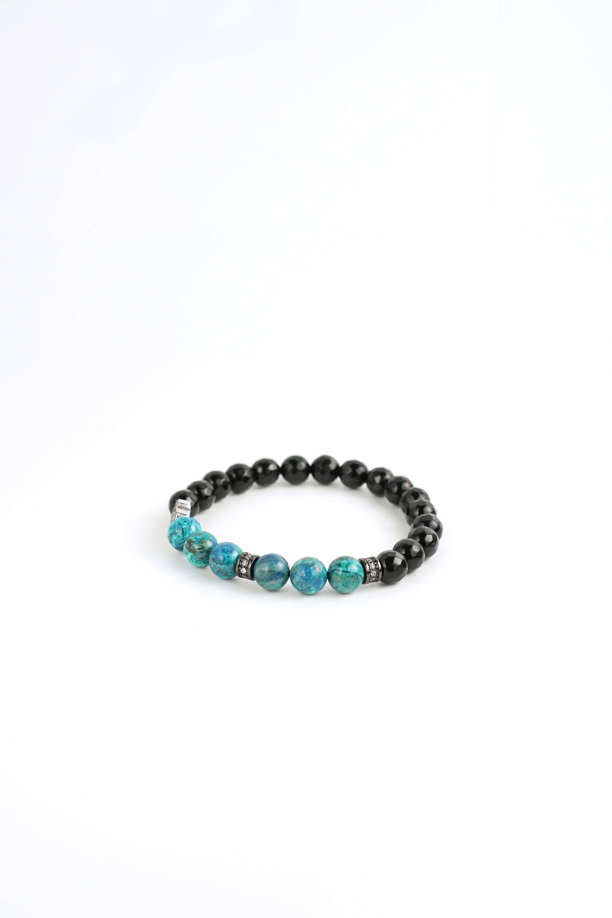 Birthstone Turquoise Bracelet - DEC - Quarter Eclipse - Mulstio -5