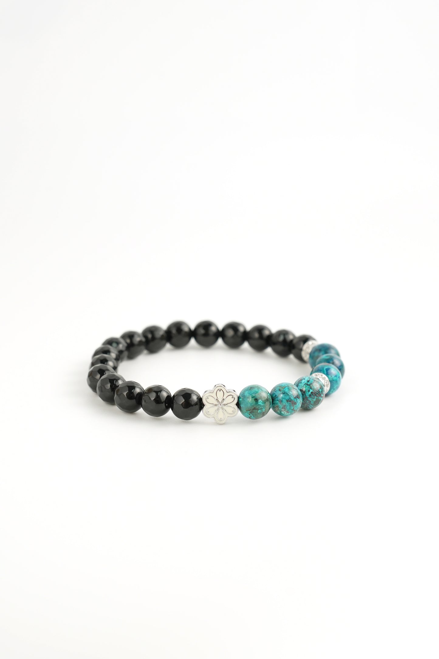 Birthstone Turquoise Bracelet - DEC - Quarter Eclipse - mulstio -3