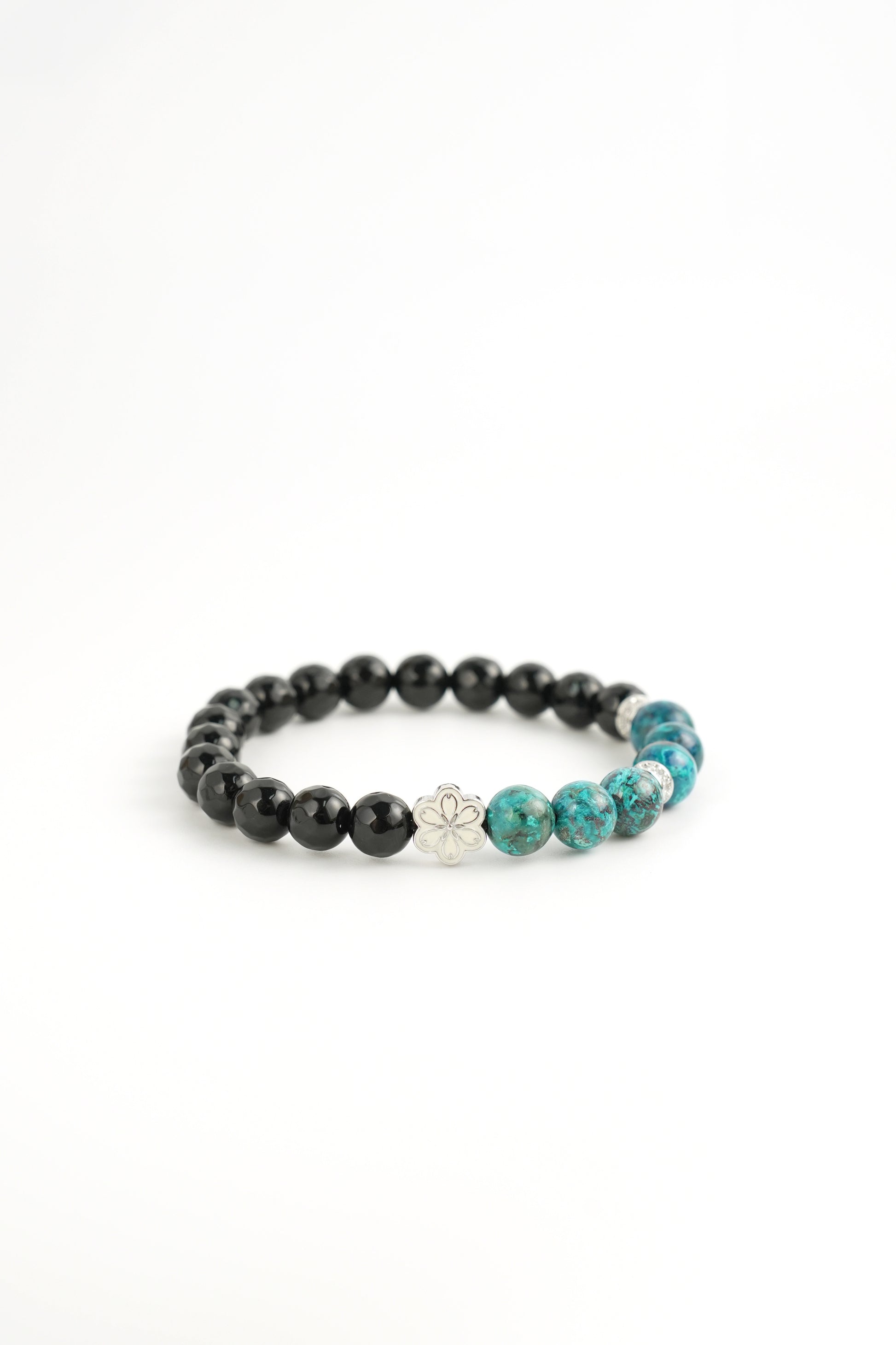 Birthstone Turquoise Bracelet - DEC - Quarter Eclipse - mulstio -3
