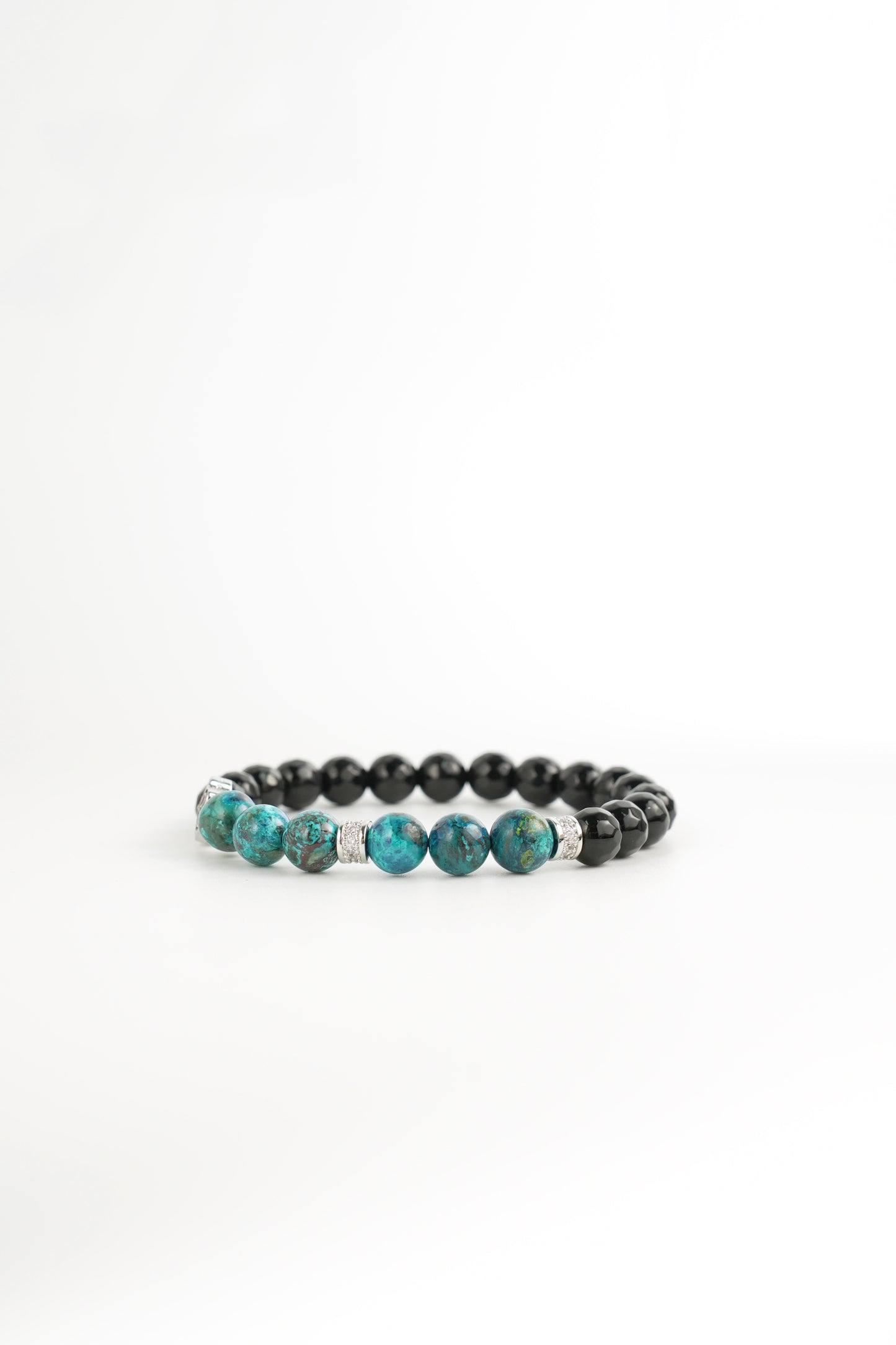 Birthstone Turquoise Bracelet - DEC - Quarter Eclipse - mulstio -5