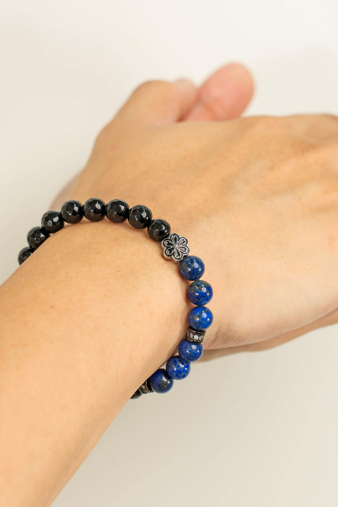 Birthstone Lazurite Bracelet - SEP - Quarter Eclipse - Mulstio -6