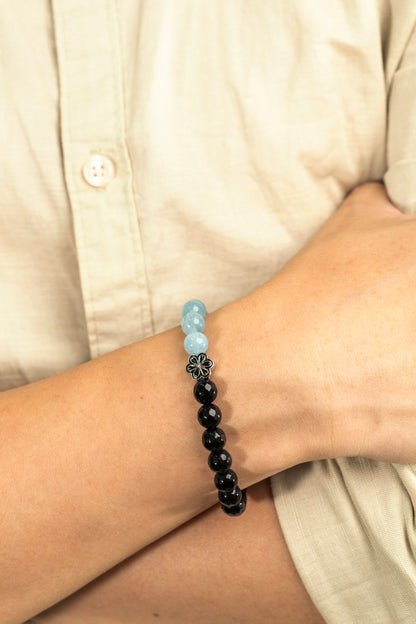 Mulstio Birthstone  Aquamarine  Bracelet - MAR - Half Eclipse - Mulsito -7