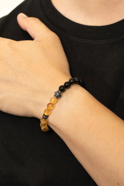 Birthstone Citrine Bracelet - NOV - Quarter Eclipse - Mulsito - 4